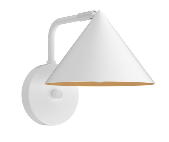 Alora Ligting WV485007WH Remy 1-Light LED Wall Sconce Light in White Finish