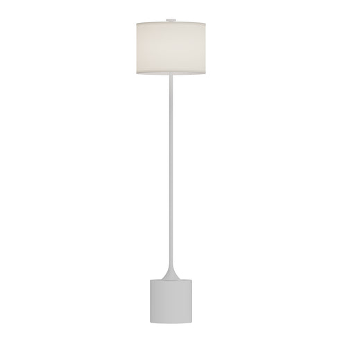 Alora Mood FL418761WHIL Issa 61.25 inch 1.00 watt White and Ivory Linen Floor Lamp Portable Light