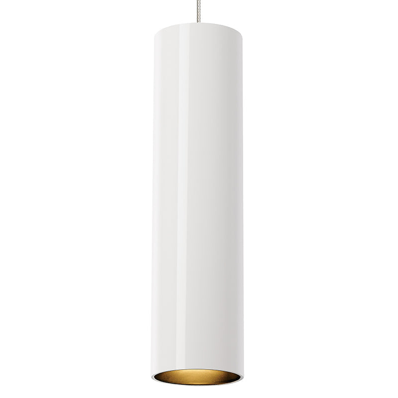 Visual Comfort Architectural 700MOPPRWS-LEDS930 Piper 3" LED Monorail Pendant Light – 12V – CCT 3000K – Finish: White