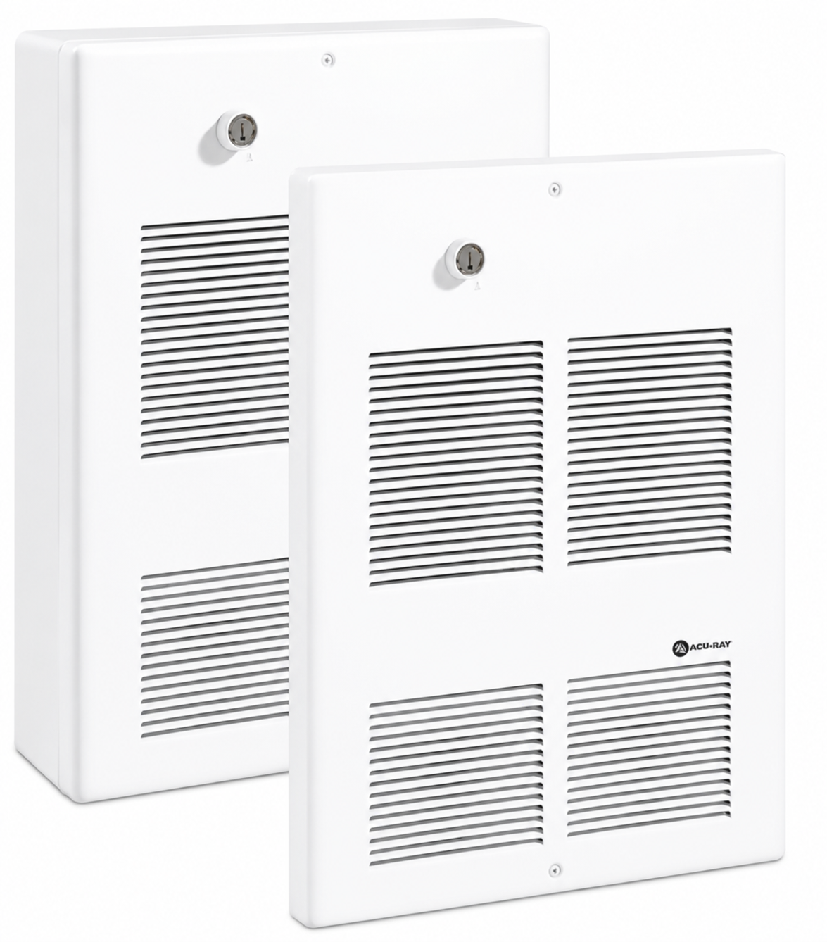 Ouellet OACU06000BL-T OAC 6000W 1 Phase Commercial Wall Fan Heater - 240V - Finish: White