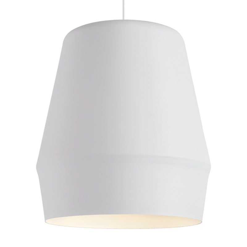 Visual Comfort Architectural 700TDALEW-LED930 Modern 13" Allea 1-lt LED Line Voltage Pendant Light - 120V - CCT: 3000K - Finish: White