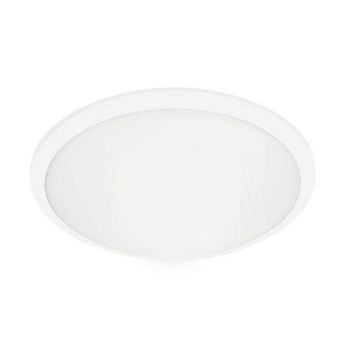 Kuzco Lighting FM1515-WH-5CCT Malta 15-in White Flush Mount Ceiling light
