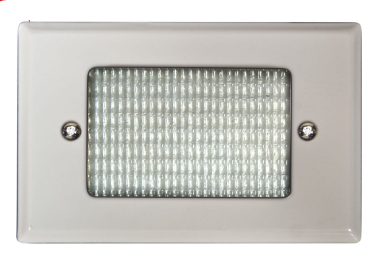 Dabmar Lighting LV618-L3-64K-ABS Cast Aluminum Open Face Step Wall Light G4 LED, Wattage 3W, Voltage 12V, Color Temperature 6400K, Antique Brass Finish