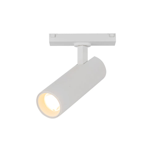 Kuzco Lighting TRS25925-WH-4K 25-Inch Paolo 48V DC White Track Head Ceiling Light CCT 4000K