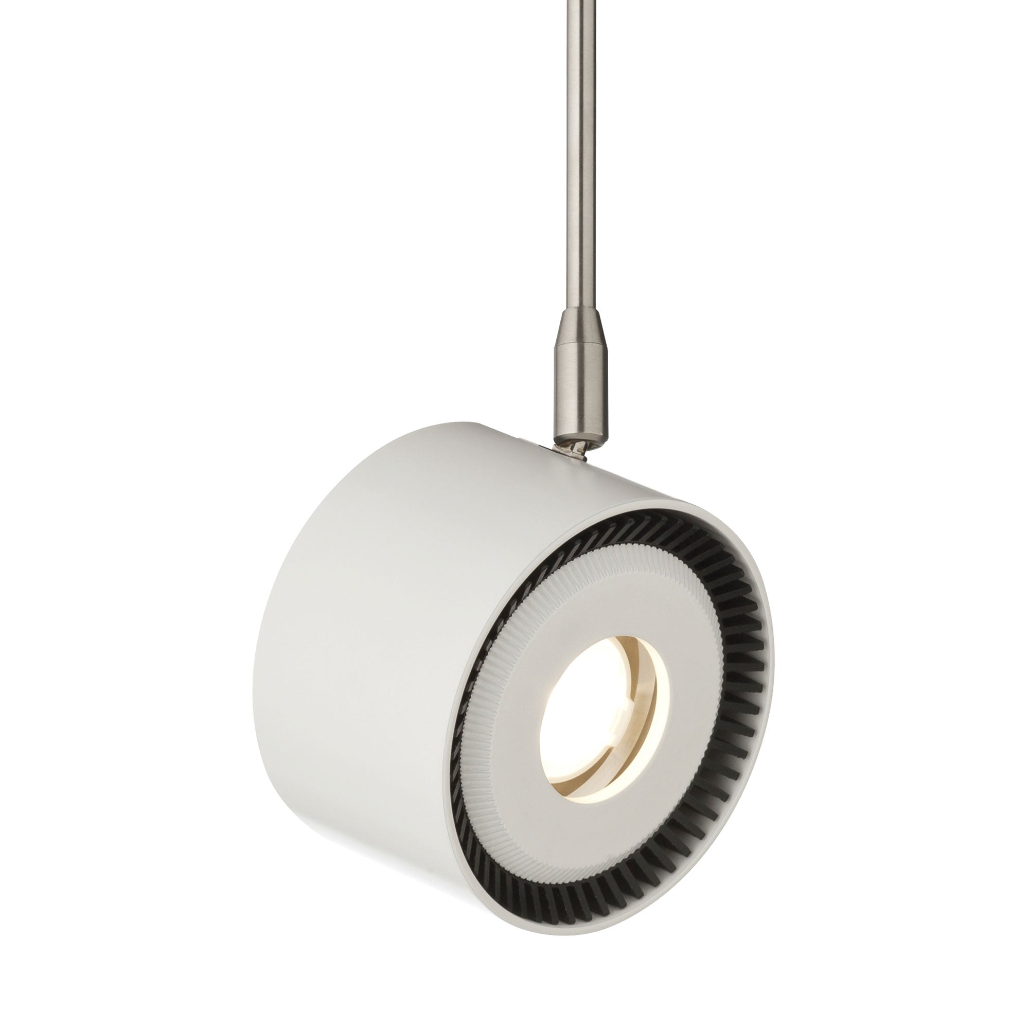 Visual Comfort Architectural 700MOISO8273003W-LED ISO Monorail Track Head - 16W - CCT 2700K - Finish: White - Length: 3" - Beam Spread: 30°