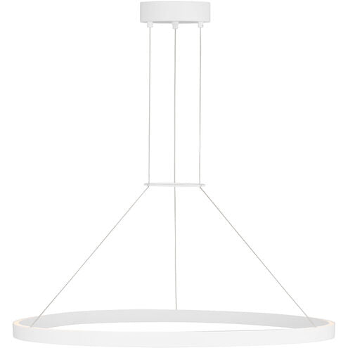 Visual Comfort Architectural SLCH14930W Modern Fiama 36" LED Chandelier Ceiling Light - 120-277V - CCT:3000K - Finish: Matte White