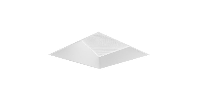 Visual Comfort Architectural ENCL3SRL-L12WD31WI-W Modern Entra CL 3" Square Wall Wash Flangeless IC Airtight Trim / Remodel Housing - CCT: WD (3000K-1800K) - 12W - Reflector Finish: White