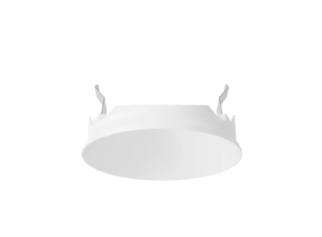 DMF Lighting X2TRASWHFL X-Series 2" Round Adjustable Beveled Flangeless Trim - White
