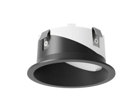 DMF Lighting X2TRDWBKMF X-Series 2" Round Downlight Wall Wash Micro-Flange Trim - Black
