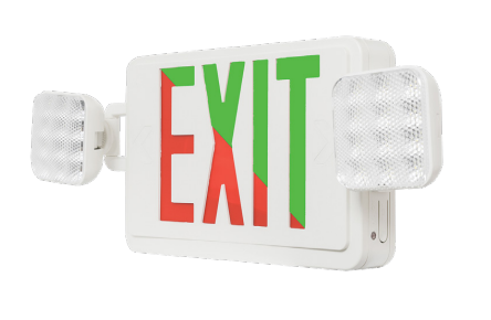 Westgate XTU-CL-RG-EM-SDT Universal Combo Unit, Single/Double, Red/Green With Self-diagnostic-test