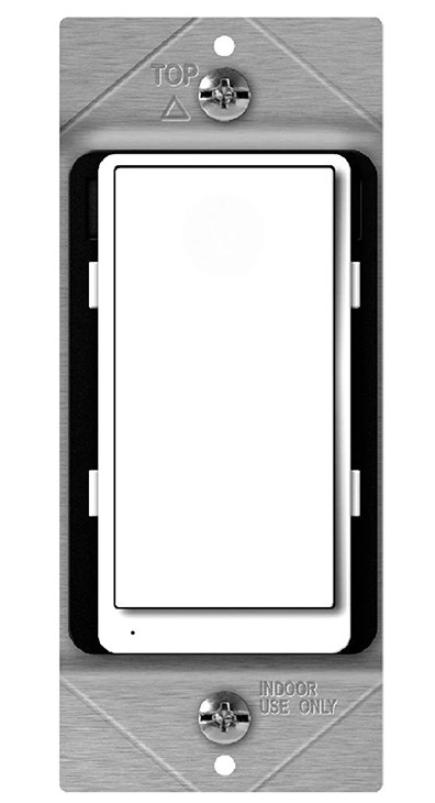 Enerlites ZW500DM-PLUS-W 500 Watt 120 Volt Smart Z-Wave CFL/ LED Dimmer Switch, White