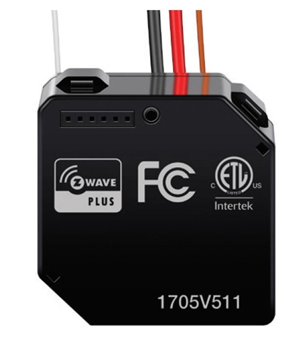 Enerlites ZWN-RSM1-PLUS-BK 10A Relay Switch Module, Black