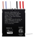 Enerlites ZWN-RSM2-PLUS-BK 20A Relay Switch Module, Black