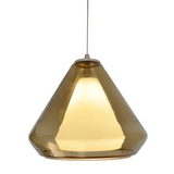 AFX Lighting AGP500L40D1SNBR Pendant Light, 1-Light, 500 lm, 120V, 4000K, Brown