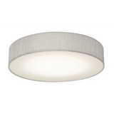 AFX Lighting ALDF1525LAJD1GY Ashland 15" Wide LED Flush Mount Drum Ceiling Fixture