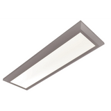 AFX Lighting ATL12483200L30D1SN Atlas LED 15 inch Satin nikel Decorative Flush Linear Ceiling Light