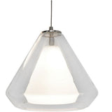 AFX Lighting AGP500L30D1SNCL Pendant Light, 1-Light, 500 lm, 120V, 3000K, Clear