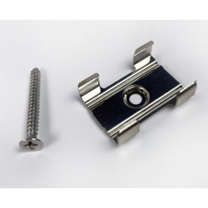 Alloy LED AL-01-76-9981-AL FocaLine 6 Flexible Grazer Metal Mounting Clips/Screws - Pack of 5