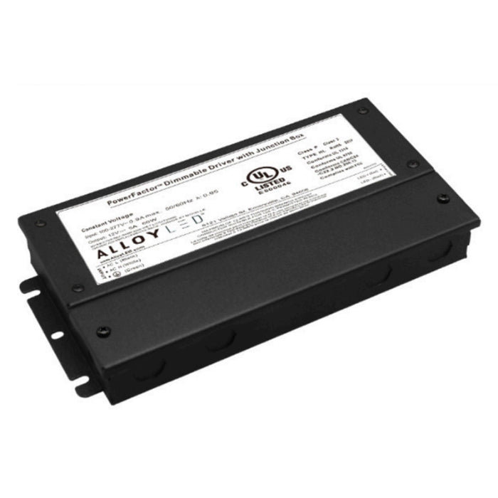 Alloy LED AL-98-06-24192-MT-7 0-10V Multi-Tap Dimmable Driver - ETL Listed Junction Box - 24V Output - 2 x 96W Ports - Pack of 7