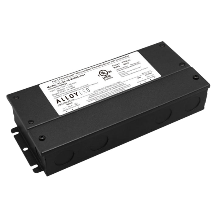 Alloy LED AL-98-10-24096-4in1-10 PowerFactor Dimmable Driver - UL Listed NEMA 4X Junction Box - 24V - 96W - Pack of 10