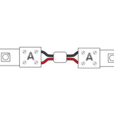 Alloy LED AL-01-02-9900-3IN-JK AmpChamp Connector 3" Jumper Kit for PrimaLine 3 LED Tape Light