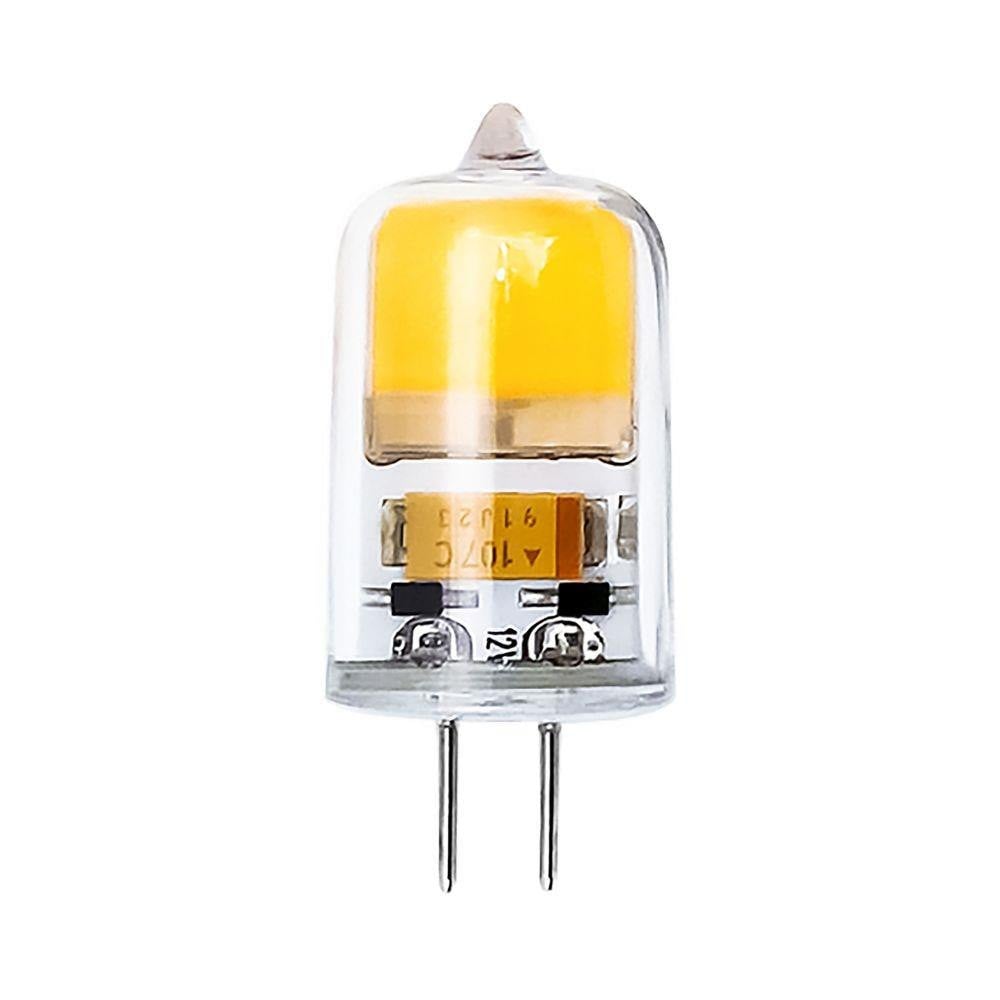 Maxim Lighting BL1-8G4CL12V30 G4 LED Replacement Lamp Clear Glass 1.8W 3000K Warm White