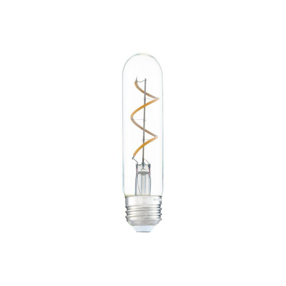 Maxim Lighting BL4E26T10CL120V27 4W LED T10 Clear Replacement Bulb with E26 Medium Base and Spiral Filament