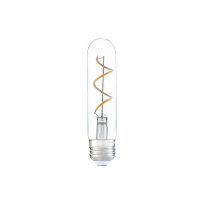 Maxim Lighting BL4E26T10CL120V27 4W LED T10 Clear Replacement Bulb with E26 Medium Base and Spiral Filament