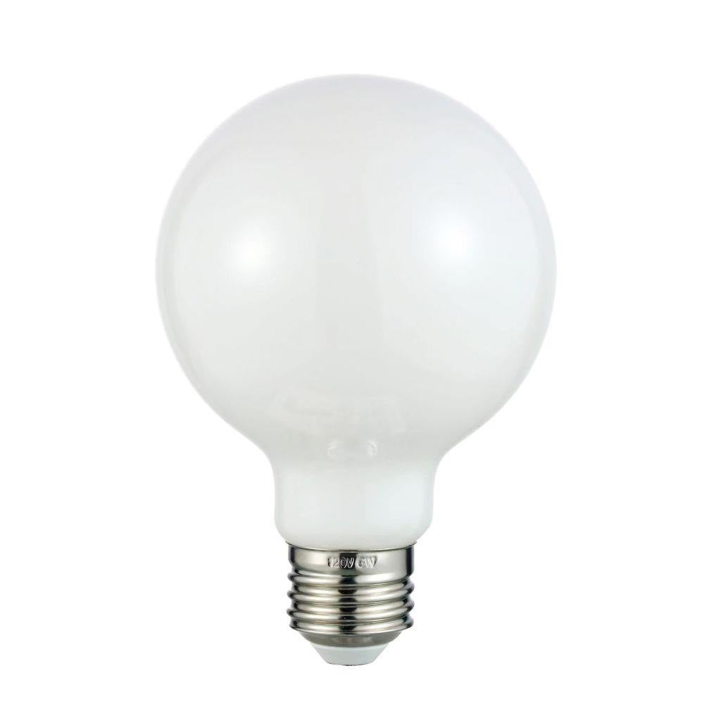 Maxim Lighting BL6E26G25WT120V30 Accessory 6W E26 G25 LED Replacement Lamp