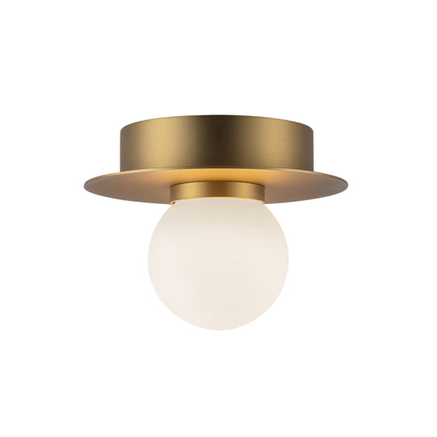 Kuzco Lighting FM15506-BG-UNV Elixir LED 6 inch Brushed Gold Flush Mount Ceiling Light