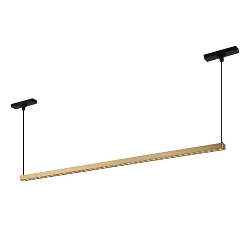 Kuzco Lighting TRL29433-BG Kyan LED 33.13 inch Brushed Gold Linear Pendant Ceiling Light CCT 3000K