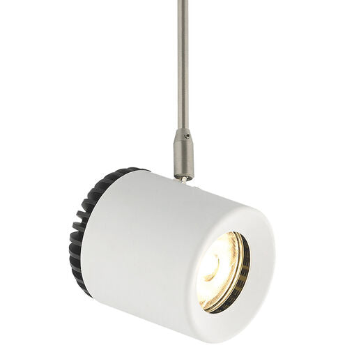 Visual Comfort Modern Collection 700MOBRK8273506W Sean Lavin Burk 6 Inch White MonoRail Track Head LED 14.2W 2700K 35°