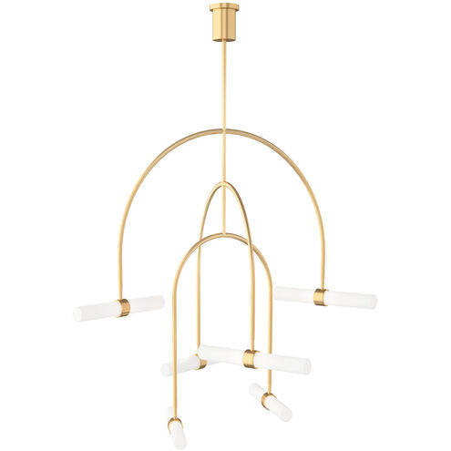 Visual Comfort Architectural 700CLM6NB-LED930 Modern Sean Lavin Calumn LED CCT 3000K - CRI 90 - Finish Natural Brass