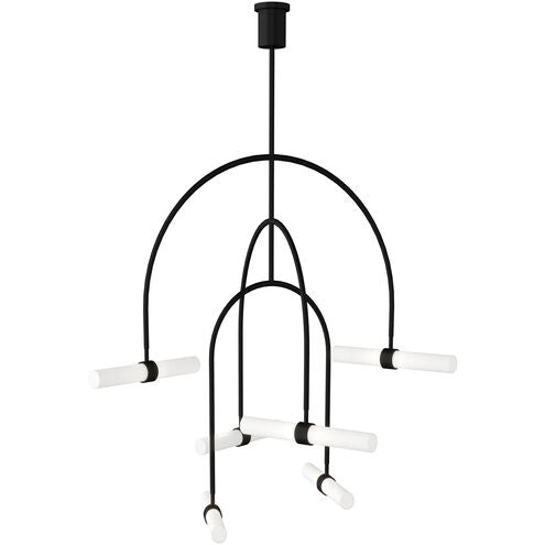 Visual Comfort Architectural 700CLM6B-LED930 Modern Sean Lavin Calumn LED CCT 3000K - CRI 90 - Finish Nightshade Black