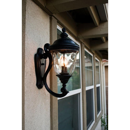 Maxim Lighting 40424WGOB Carriage House VX Outdoor Wall Lantern Lifestyle Install