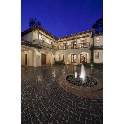 Maxim Lighting 40422WGOB Carriage House VX Outdoor Wall Light Installed on Exterior
