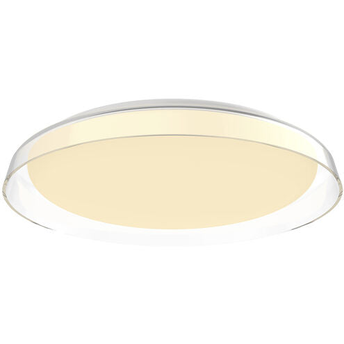 Kuzco Lighting FM43117-CL-5CCT Hampton LED 16.88 inch Clear Flush Mount Ceiling Light