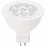 Cyber Tech Lighting LB8MR16-D/DL 8W LED MR16 Bulb, Flood - G5.3 Base - 5000K Color temp - 400 Lumens - D/DL