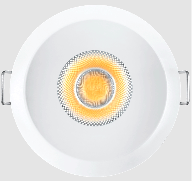 Lotus LED Lights L3F-RDT-WB-LB50-5C95 Tangra 3″ Fixed Round Deep Regressed Thin White-Black Duo Trim, Lens Black, Beam Angle 50°, Multi-Color Temperature, CRI95