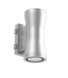 Westgate WMA-UDL-MCTP-SIL-D Architectural 7 Inch Up-Down Cylinder Wattage/CCT Selectable 30W/23W/15W/9W Each Side 3000K/4000K/5000K Silver