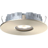 DALS Lighting 4001-CC-SN 3 Watt Super-Puck Recessed LED Puck Light - CCT Selectable - 150 Lumens - 12V - Satin Nickel Finish