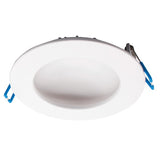 Lotus LED Lights DS-LED-4-S12W-DTW-WH Lotus 4" Round Indirect Slim Recessed LED Downlight -12W - Dim To Warm / 30K TO 22K - 590 Lumens - 120V - White