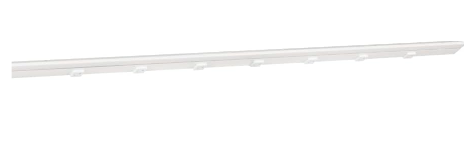 Task Lighting LPUL60T6RWWT 60-1/2" RM USB Series Lighted Power Strip, 600 Lm/Ft Higher Output, White Finish, Tunable 2700K-5000K