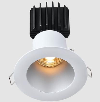 Lotus LED Lights L3F-RDW-AZ-RC36-1895 Tangra 3″ Fixed Round Deep Regressed Wide Alzak Trim, Reflector Clear Glass, Beam Angle 36°, DTW 30K to 18K CRI95