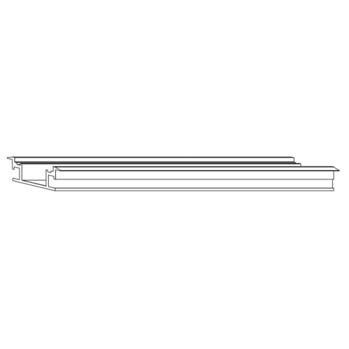 Alloy LED AL-50-02-0011-AL Duro 2 In-Ground Channel - 4'
