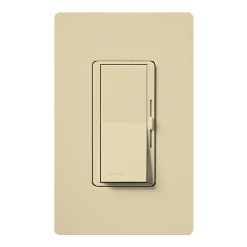 Lutron DVLV-10PH-IV Diva MLV Dimmer 800W 1000VA 120V Ivory Single Pole Night Light