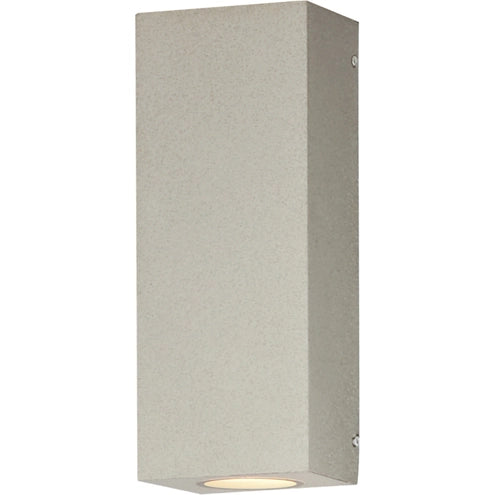 ET2 Contemporary Lighting E14374-SSN 13" Pilar 2 LED Outdoor Wall Sconce - Finish: Sandstone