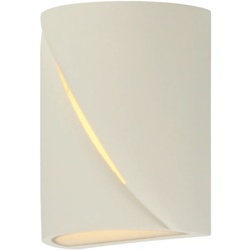 ET2 Contemporary Lighting E14390-CHK 8" Puff LED Chaulk Outdoor Wall Mount - Finish: White
