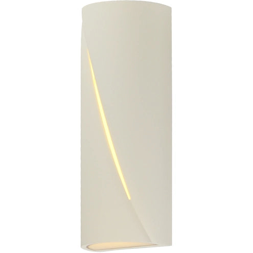 ET2 Contemporary Lighting E14394-CHK 16" Puff LED Chaulk Outdoor Wall Mount - Finish: White