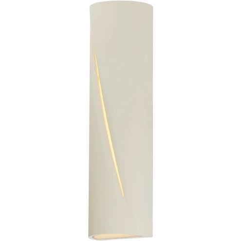 ET2 Contemporary Lighting E14396-CHK 22" Puff LED Chaulk Outdoor Wall Mount - Finish: White